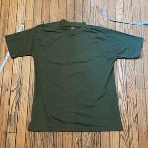 Army Olive Green 100% Cotton T-shirt XXL MWOT Crew